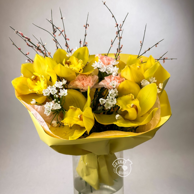 Сборный букет «Солнечный привет»