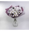 Букет белых хризантем