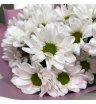 Букет белых хризантем 2