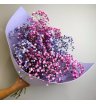Букет из сиреневой гипсофилы 2