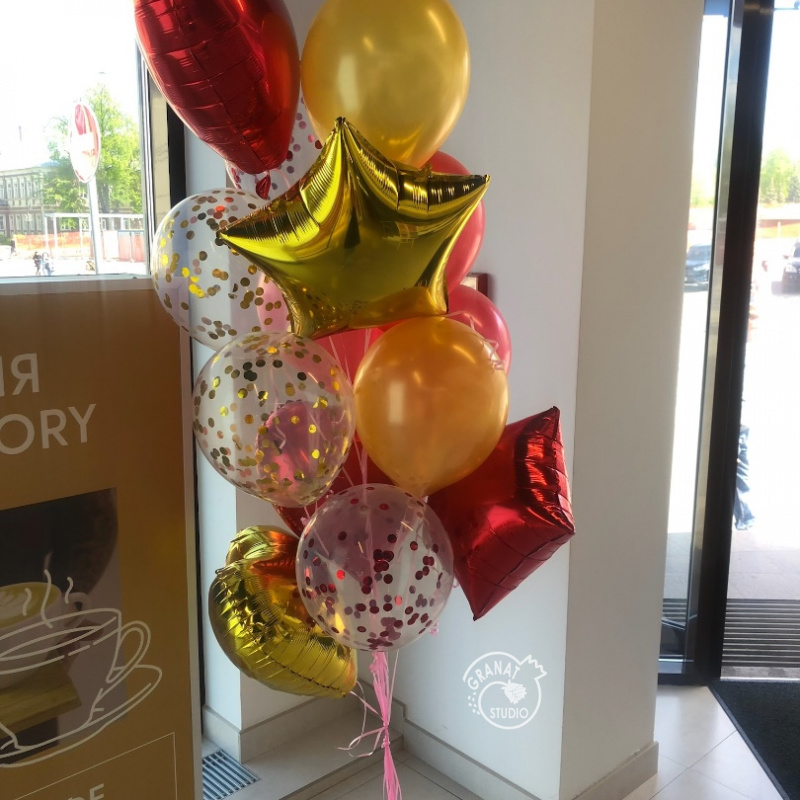 ШАР С ГЕЛИЕМ ФАЛЬГИРОВАНЫЙ (цена за 1шт) 1