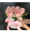 Композиция в коробке «Розовое чудо»