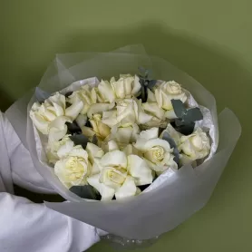 Моно из 11 французских роз от интернет-магазина «Гранат» в Ногинске