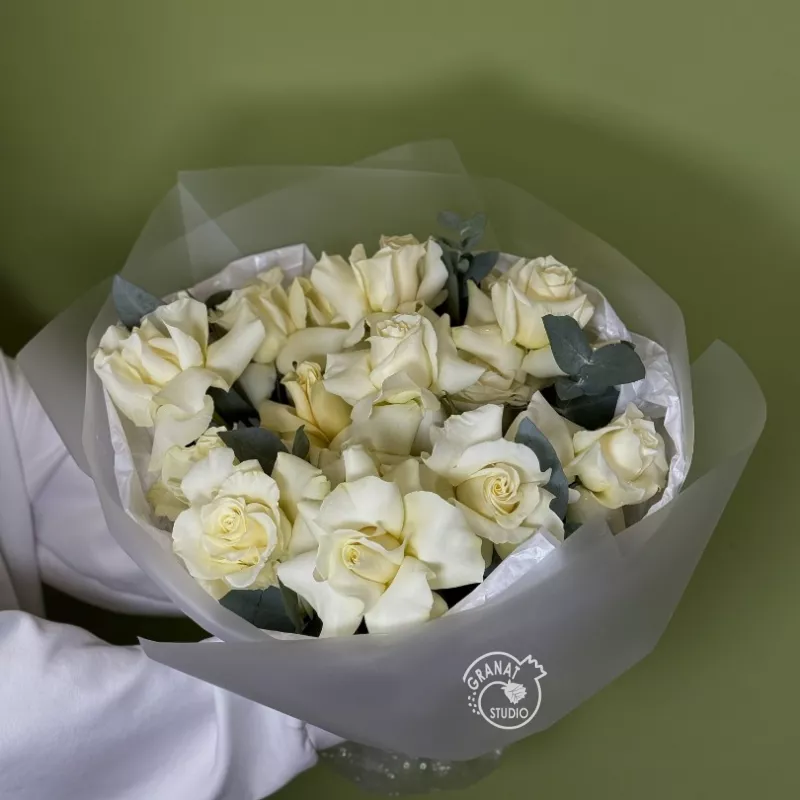 Моно из 11 французских роз
