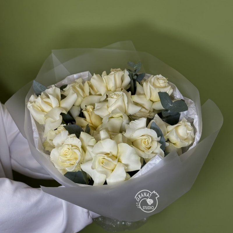 Моно из 11 французских роз