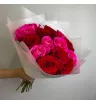 Красно-розовый букет M