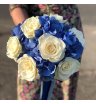 Букет «Синяя гортензия»