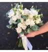 Букет «Лизиантус белый» 1