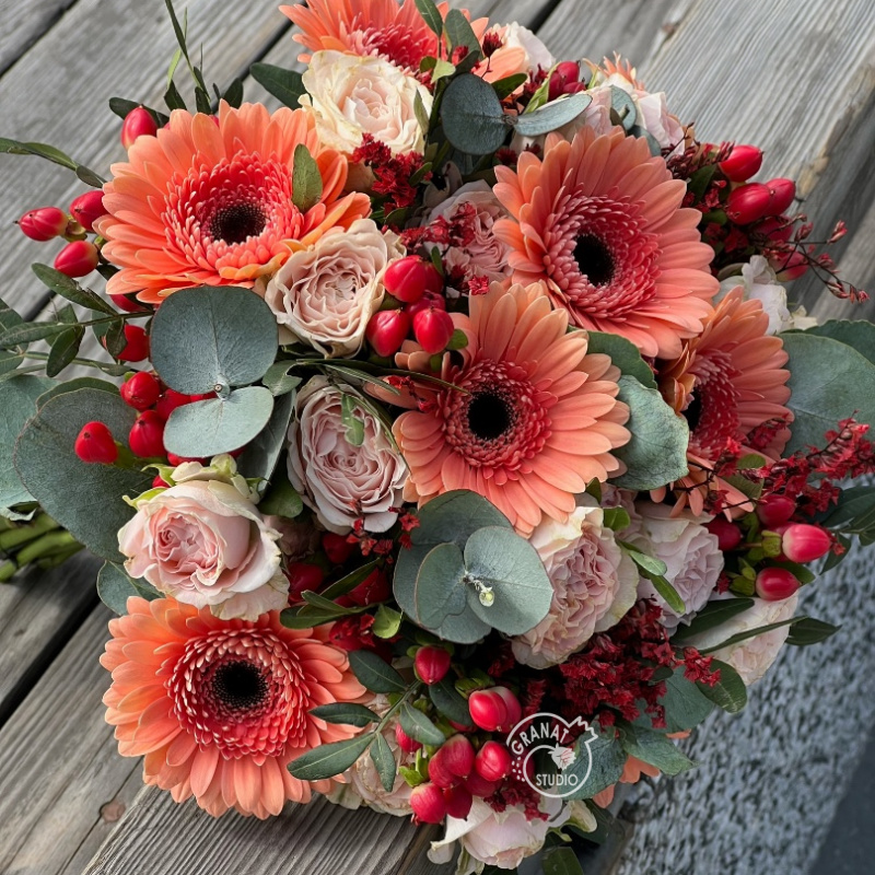 БУКЕТ НЕВЕСТЫ «ЯГОДКА» 1