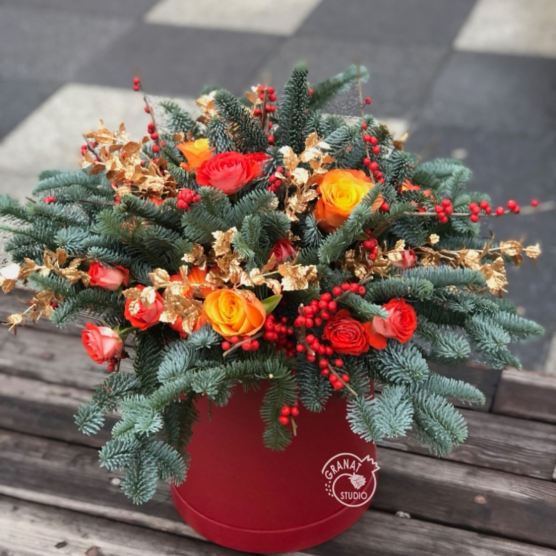 Зимняя композиция &laquo;НАСТРОЕНИЕ&raquo;