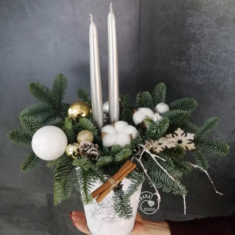 Новогодняя композиция &laquo;Зимнее небо&raquo;