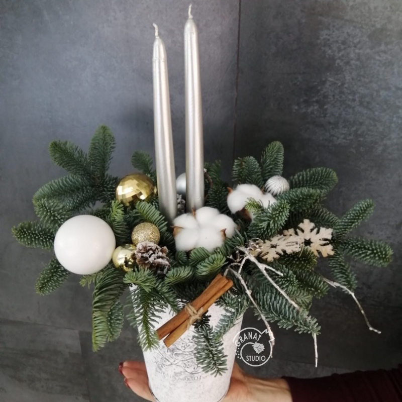 Новогодняя композиция &laquo;Зимнее небо&raquo;