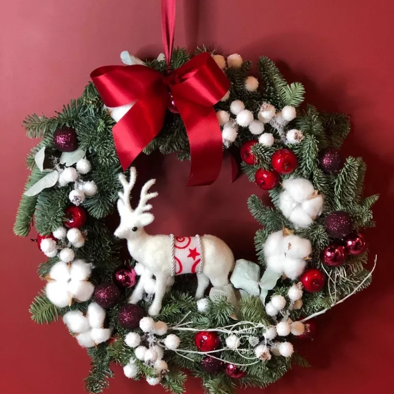 РОЖДЕСТВЕНСКИЙ ВЕНОК &laquo;СЕВЕРНЫЙ ОЛЕНЬ&raquo;