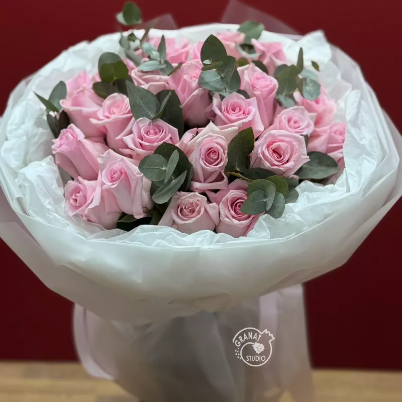 Розовый букет 