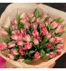 Розовые тюльпаны